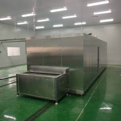 French Fries IQF Industrial Automatic Potato Chips Line 40KW Cooling