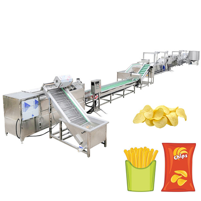 Frozen SUS304 2000kg/H Automatic Chips Making Machine