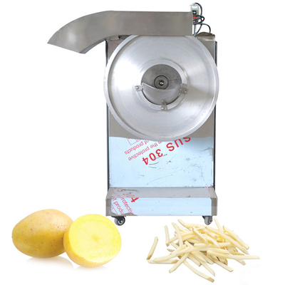 Restaurant Stainless Steel Potato Finger Chips Cutting Machine