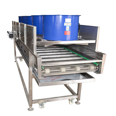 220v 800kg/H Flip Commercial Fruit Drying Machine With The Sterilization Line
