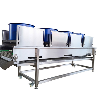 Automatic Continuous Dates Fruit Vegetable Drying Machine 1500 Kg/H 16.6kw