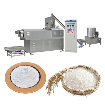 Twin Screw Extruded Artificial Rice Making Machine 350kg/H