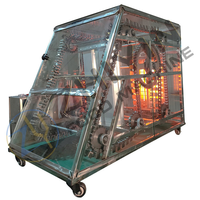 Customized 104 Strings Hotel BBQ Restaurant Grill Machine LPG Heating