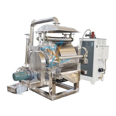 Stainless Steel Material Drum Scraper Dryer Efficiently Processes Viscous Materials Drying Efficiency Industrial Equipment Drum Drying Machine