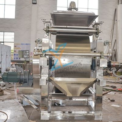Food Grade 304 Stainless Steel Material Food Processing Rotary Drum Drying Equipment Finished Powder Processing Scraper Dryer