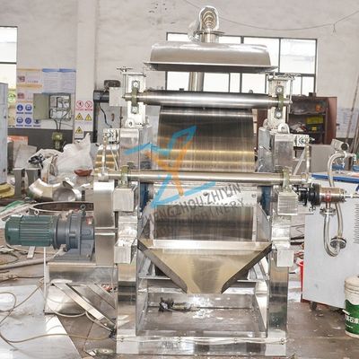 Sticky and Thick Food Series Drum Scraper Drying Machine Corn Potato Starch Conductive Gas Heating Continuous Drying Equipment