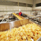 SUS304 Fresh Potato Chips Production Line 2000kg/H External Heating
