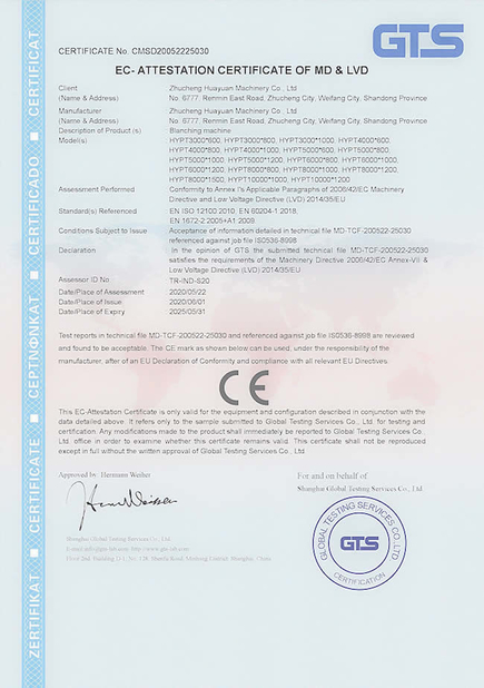 China zhengzhou zhiyin Industrial Co., Ltd. Certification